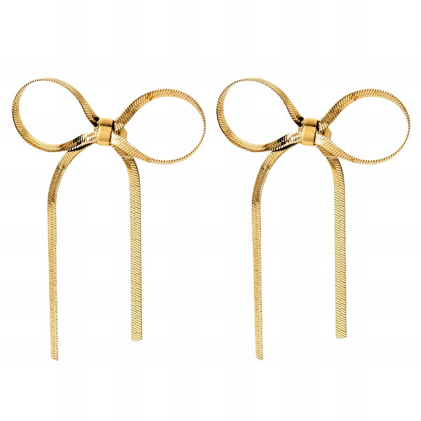 Golden Ribbon Dangles